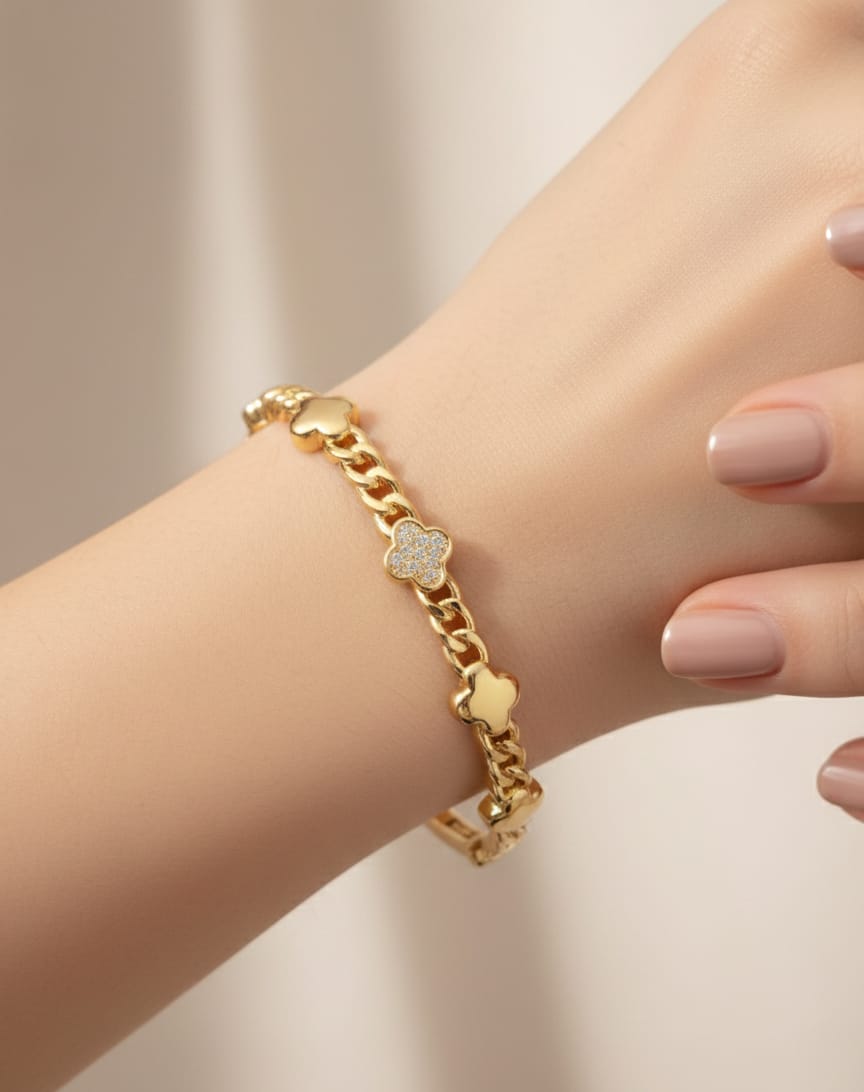 GOLD BİLEKLİK KELEPÇE