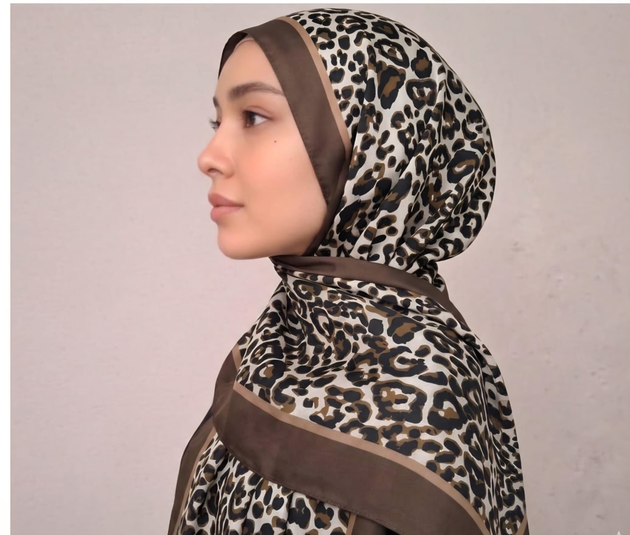 KAHVERENGİ LEOPAR ŞAL